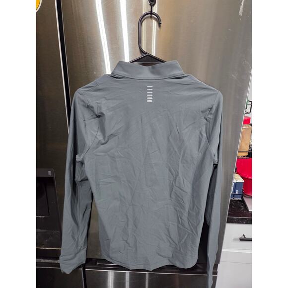 Gray Fitted Half-Zip Running Jacket - Under Armour - S - Picture 2 of 3